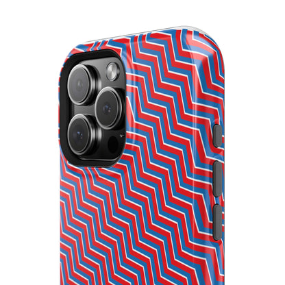 Impact-Resistant Cases- Blue/White/Red