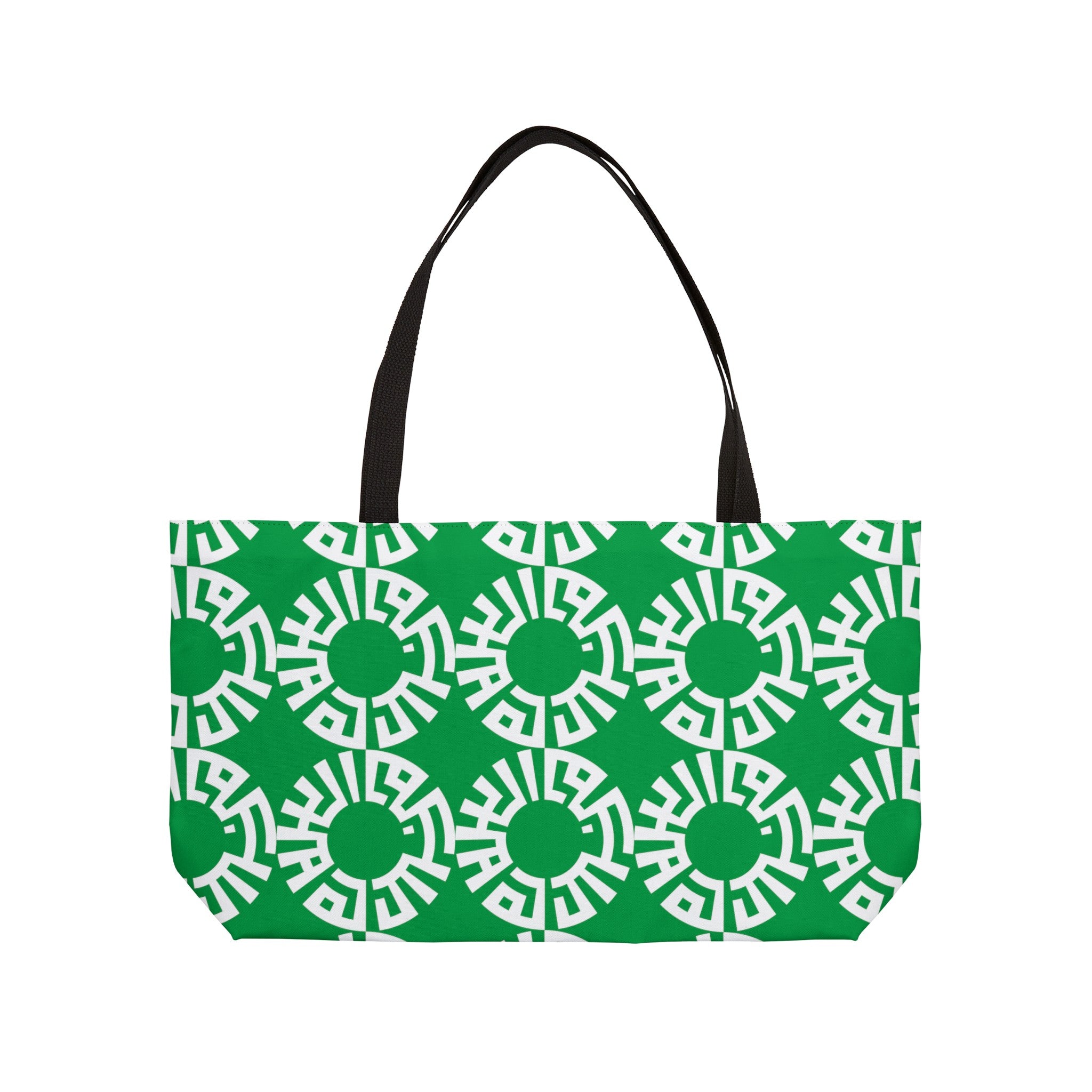 &quot;Salam&quot; Weekender Tote Bag- Green