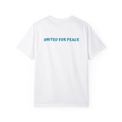 &quot;Peace &amp; Love&quot; Garment-Dyed T-shirt