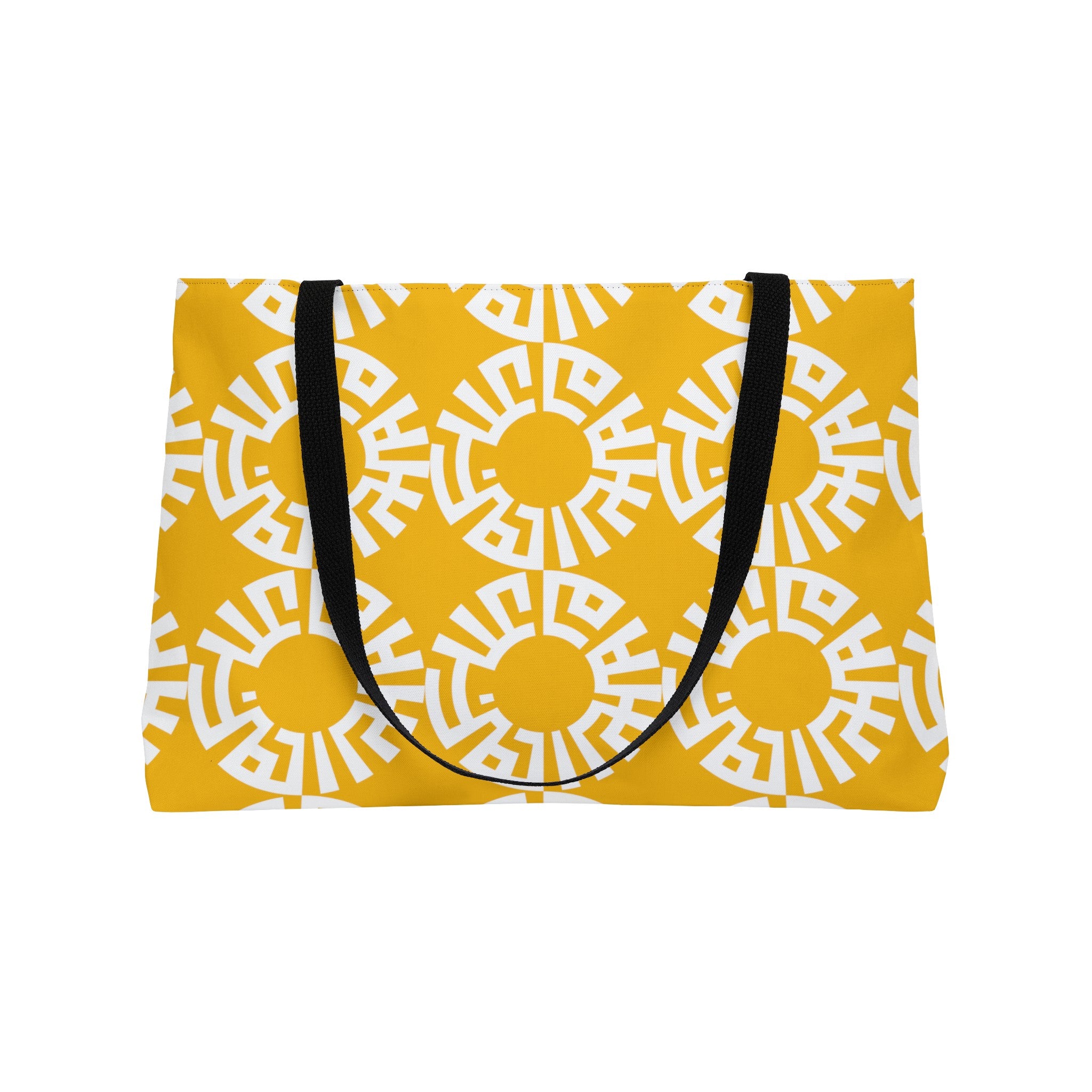 &quot;Salam&quot; Weekender Tote Bag- Yellow