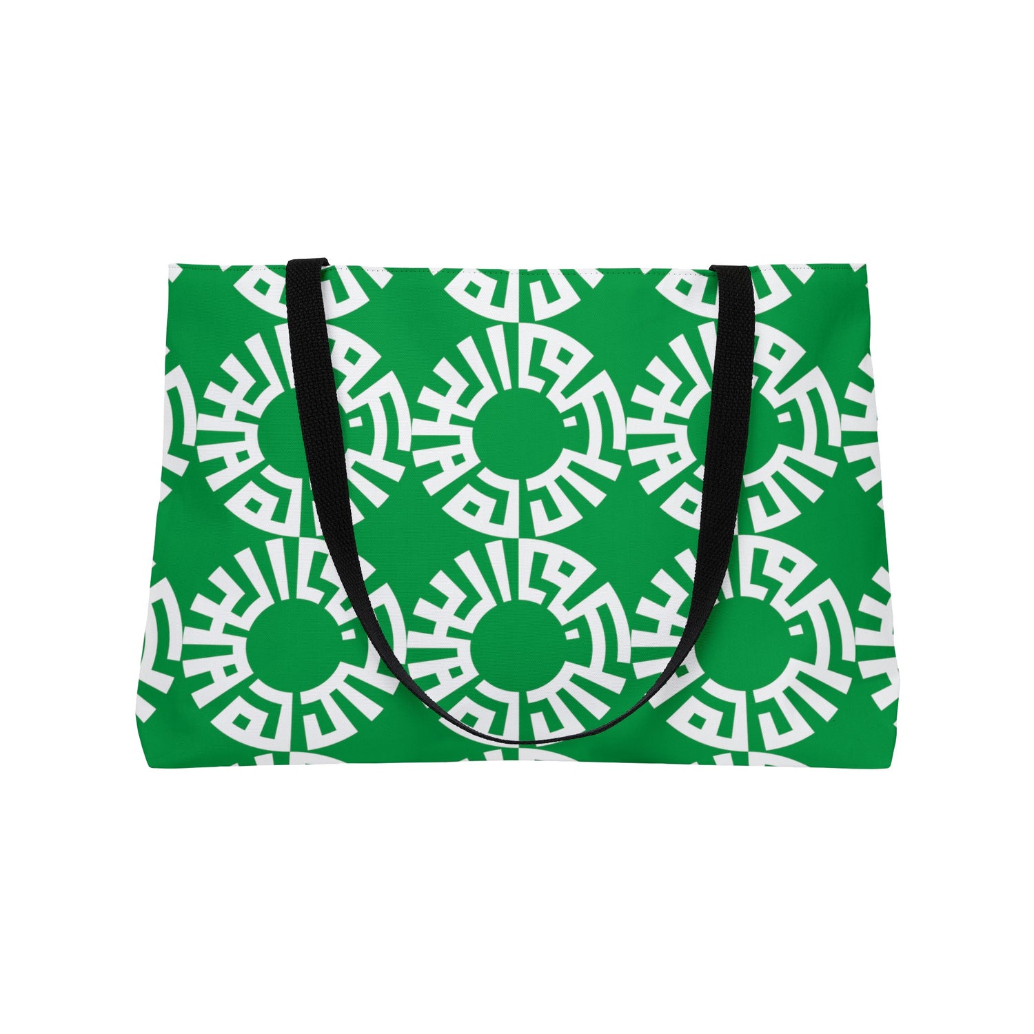 &quot;Salam&quot; Weekender Tote Bag- Green