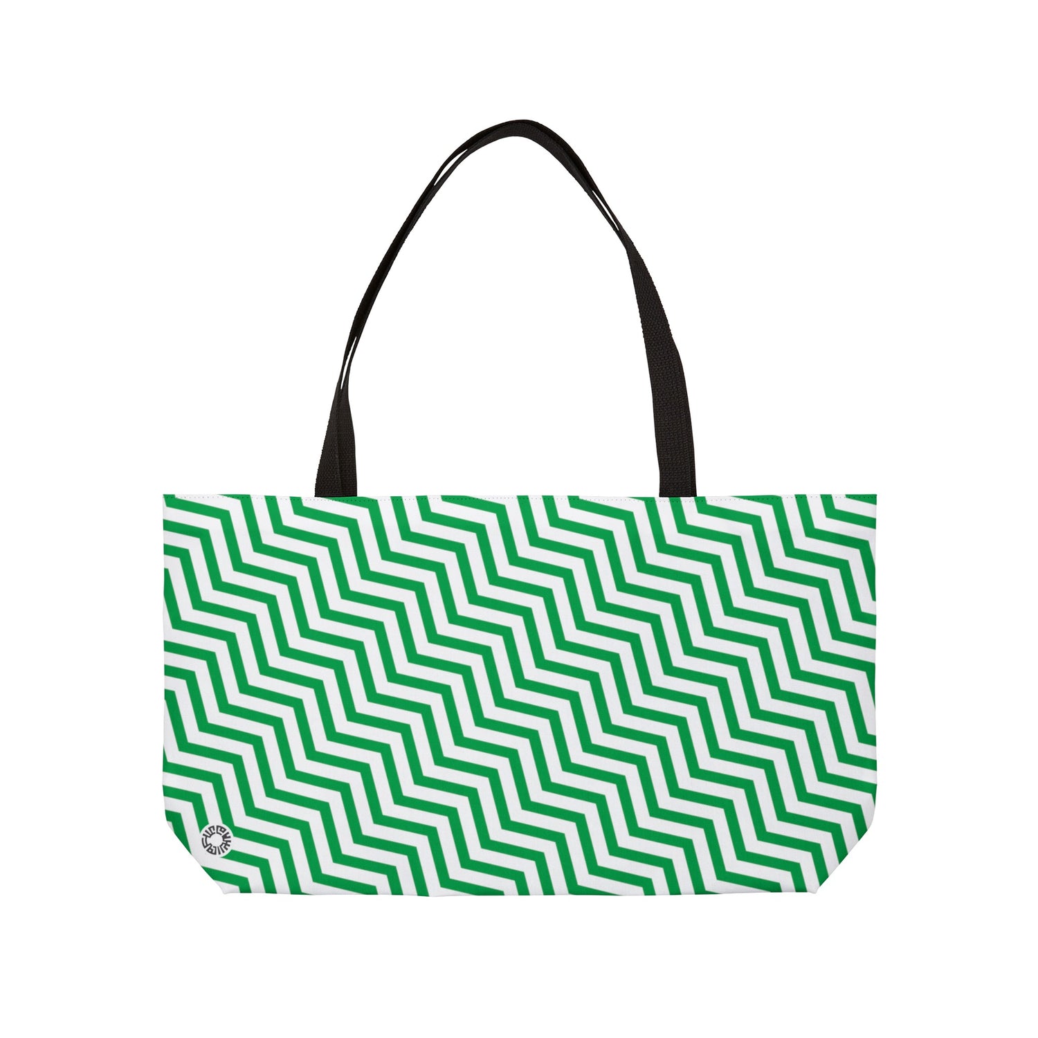 &quot;Salam&quot; Weekender Tote Bag- green