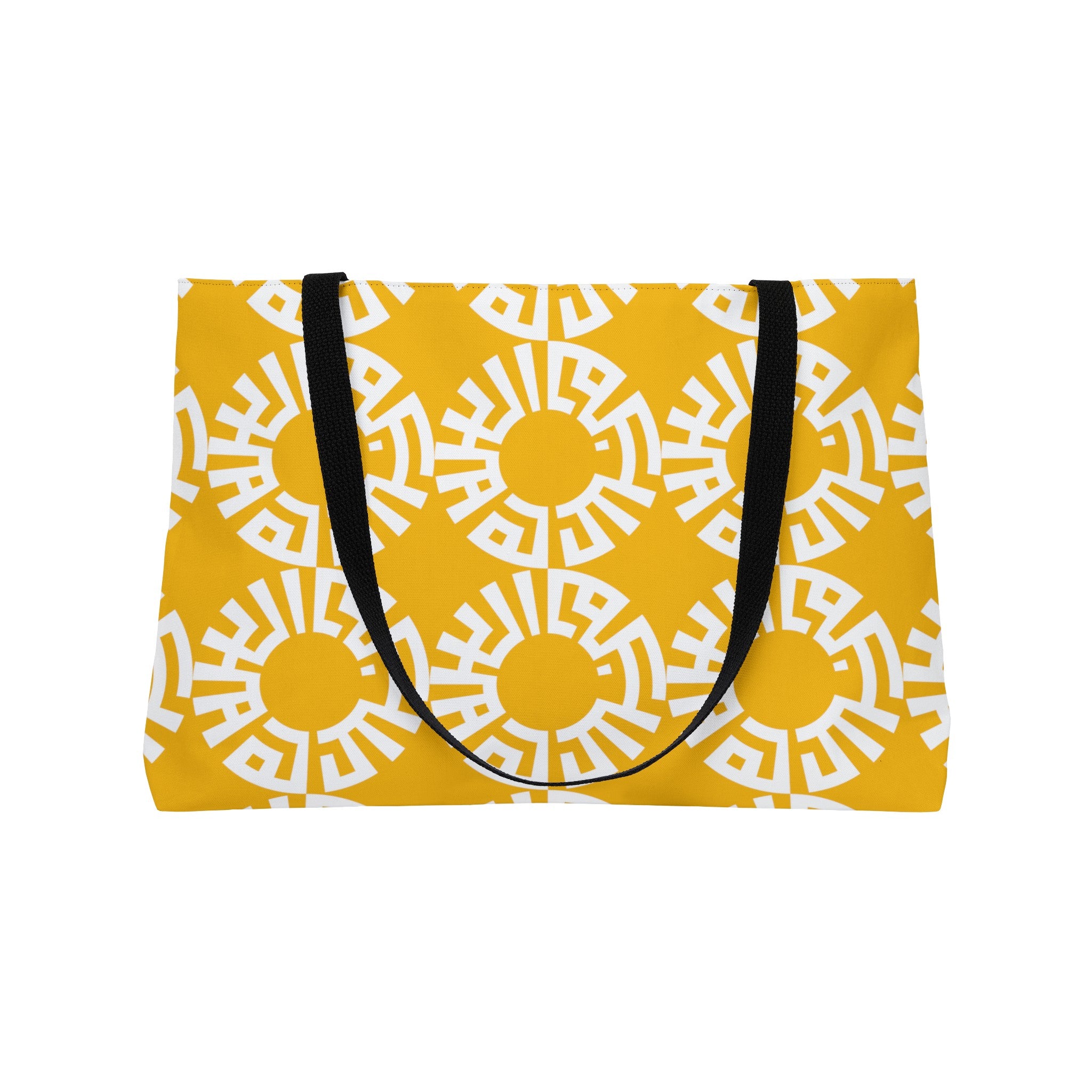 &quot;Salam&quot; Weekender Tote Bag- Yellow