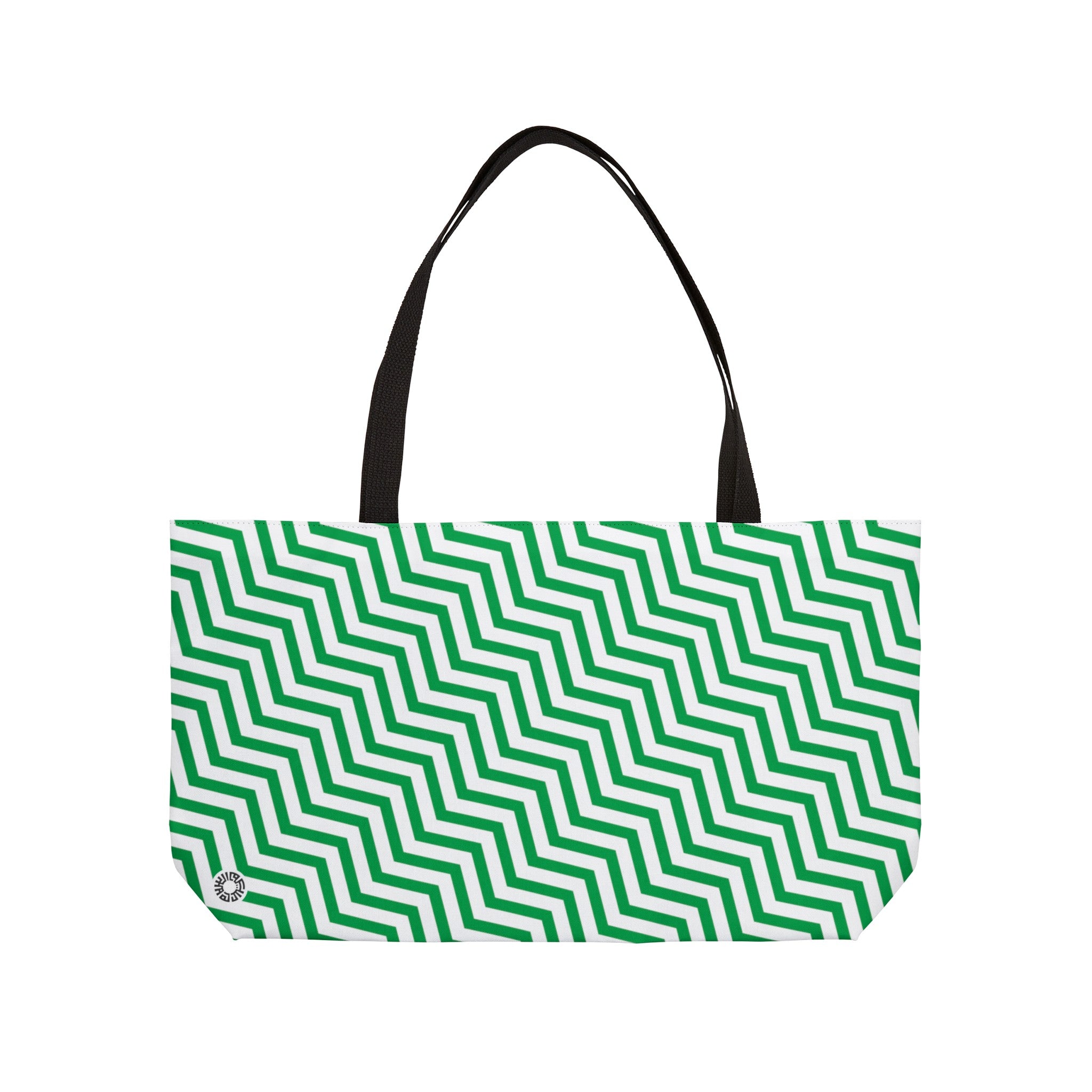 &quot;Salam&quot; Weekender Tote Bag- green