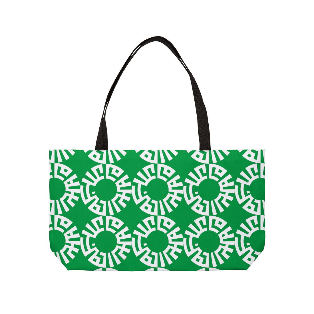 &quot;Salam&quot; Weekender Tote Bag- Green