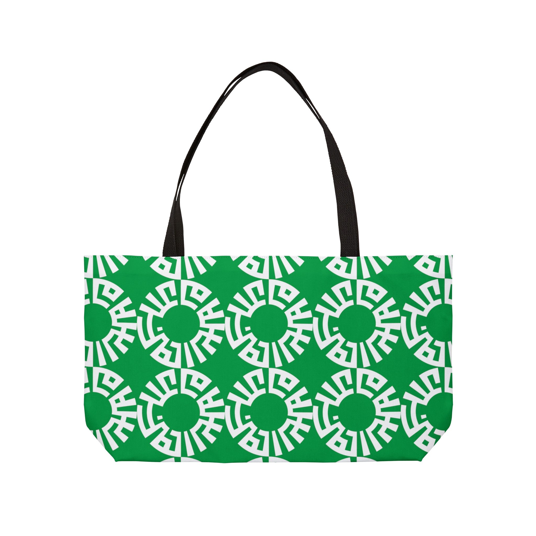 &quot;Salam&quot; Weekender Tote Bag- Green