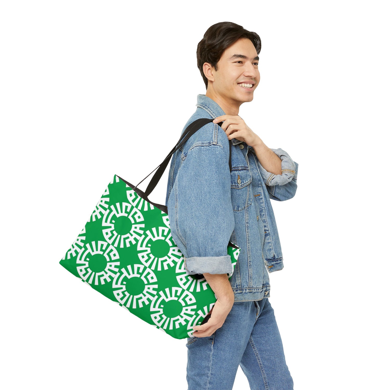 &quot;Salam&quot; Weekender Tote Bag- Green