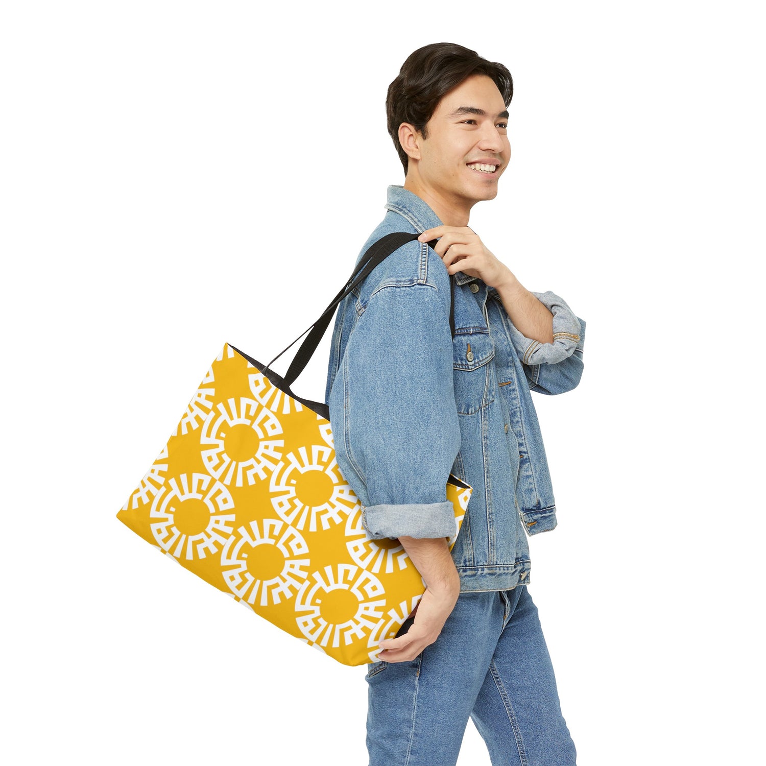 &quot;Salam&quot; Weekender Tote Bag- Yellow