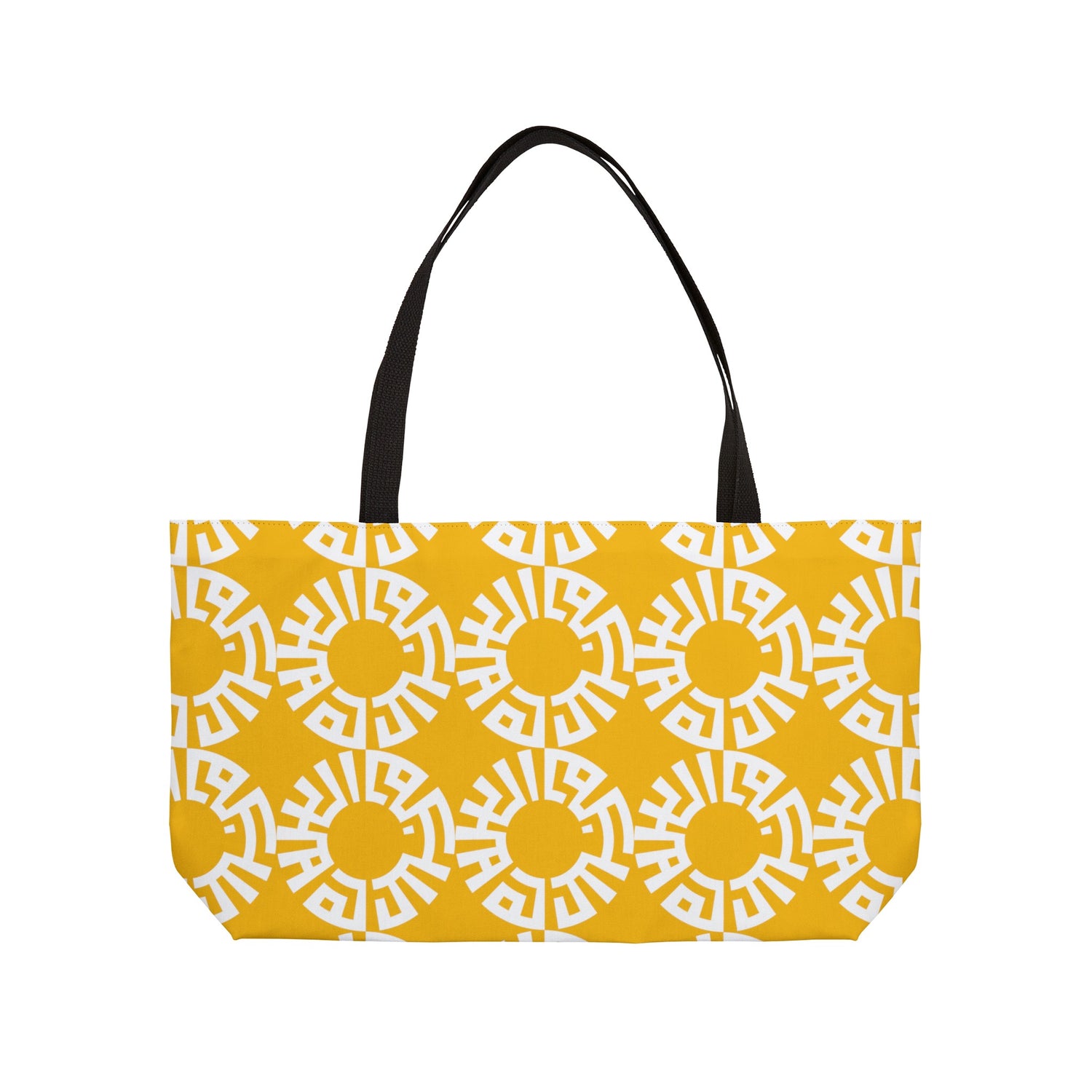 &quot;Salam&quot; Weekender Tote Bag- Yellow