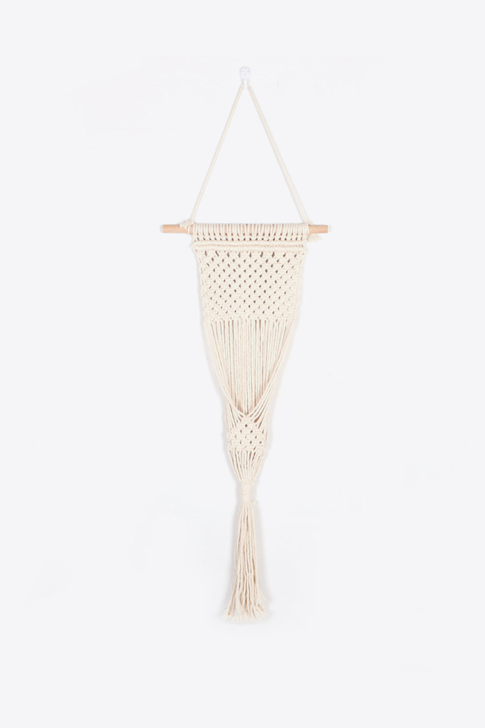 Macrame Basket Wall Hanging