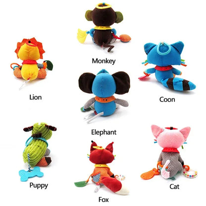 Baby Toys Animal Plush Stuffed Rattle