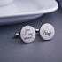 Personalized Cufflinks Custom Engraved Cuff Links Father&