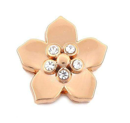 5 Stone Flower Charm