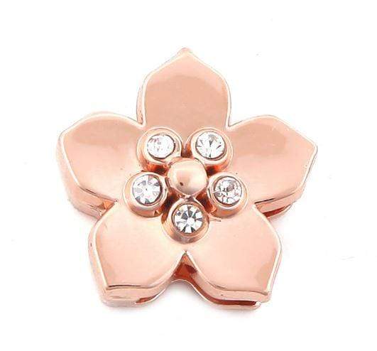 5 Stone Flower Charm