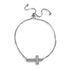 ClaudiaG Cross Bracelet -Silver