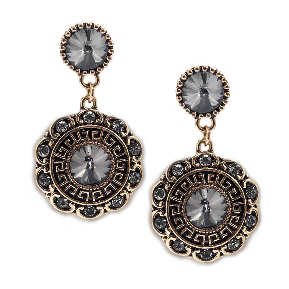 ClaudiaG Bloom Earrings-Charcoal