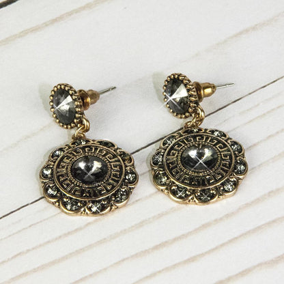 ClaudiaG Bloom Earrings-Charcoal