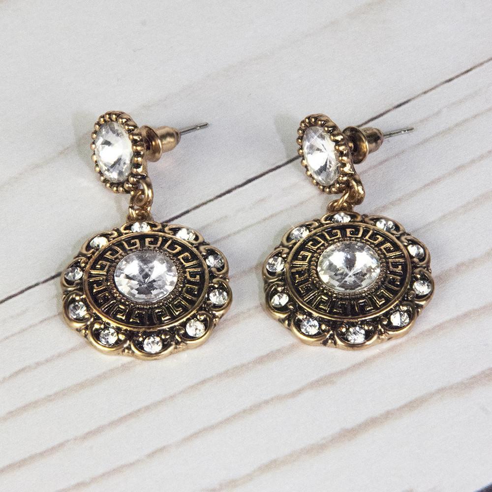 ClaudiaG Bloom Earrings-Clear