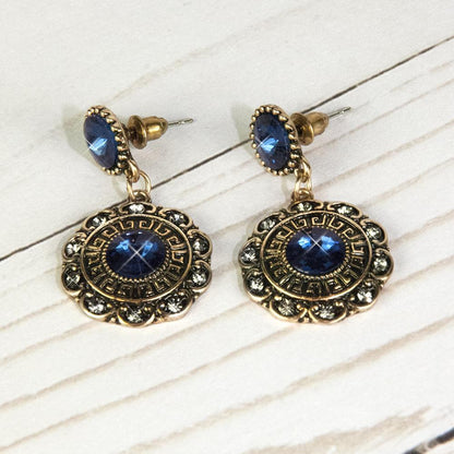 ClaudiaG Bloom Earrings-Sapphire