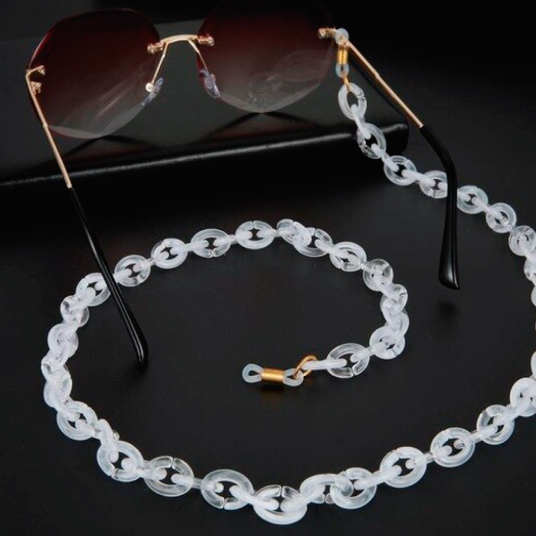 ClaudiaG Bond Glasses &amp; Mask Chain