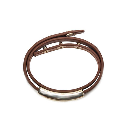 ClaudiaG Buckled Bracelet- Sienna