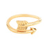 ClaudiaG Delicate Arrow Ring