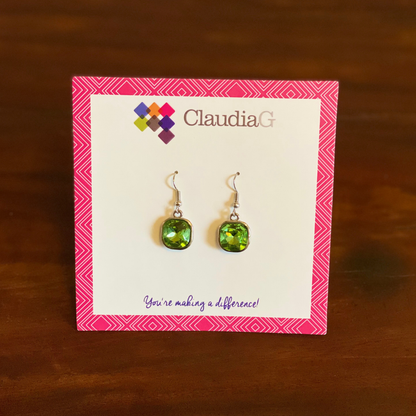 ClaudiaG Cube Earrings