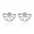 ClaudiaG Crystal Earrings -Silver