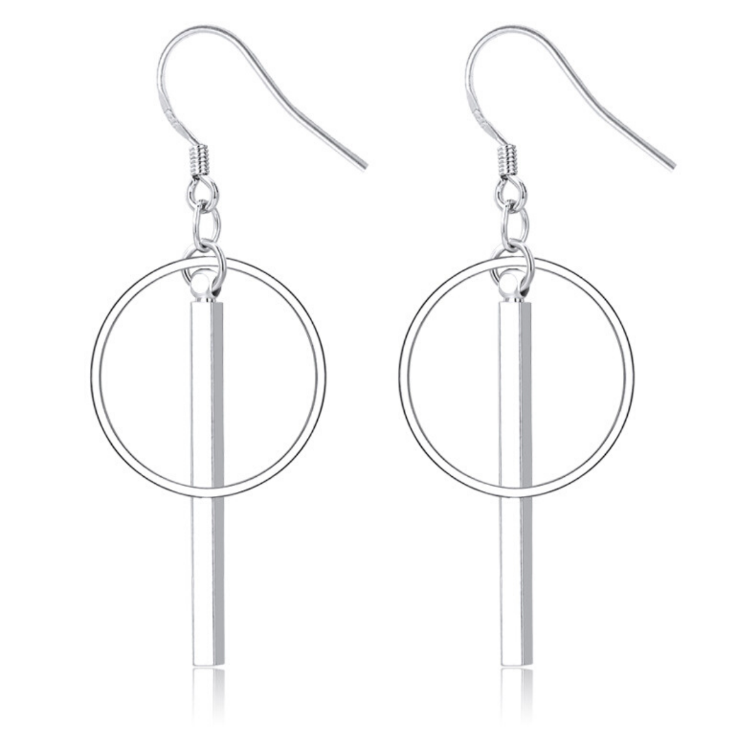 ClaudiaG Sterling Silver Linked Earrings