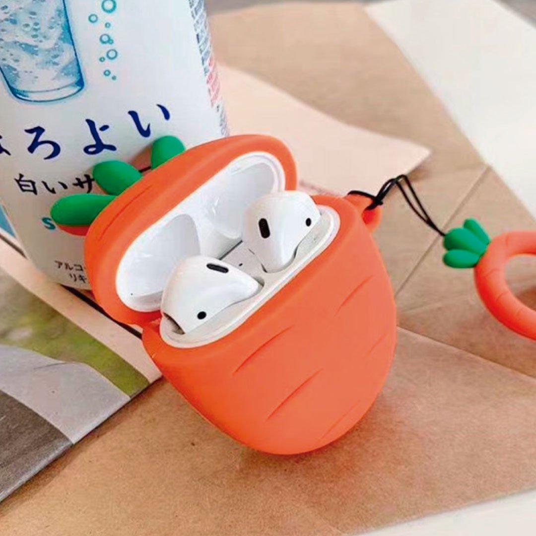 ClaudiaG Funky Airpod Case- Carrot