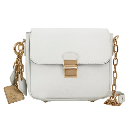 ClaudiaG Tiny Leather Handbag -White (Option 1)