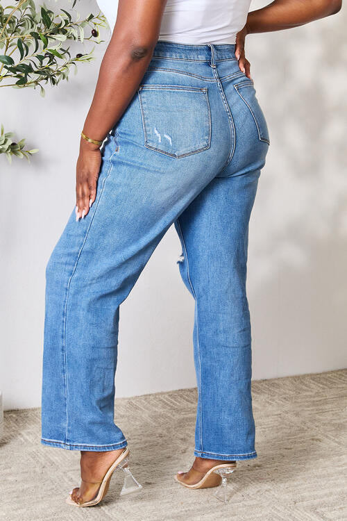 ClaudiaG High Waist Distressed Jeans