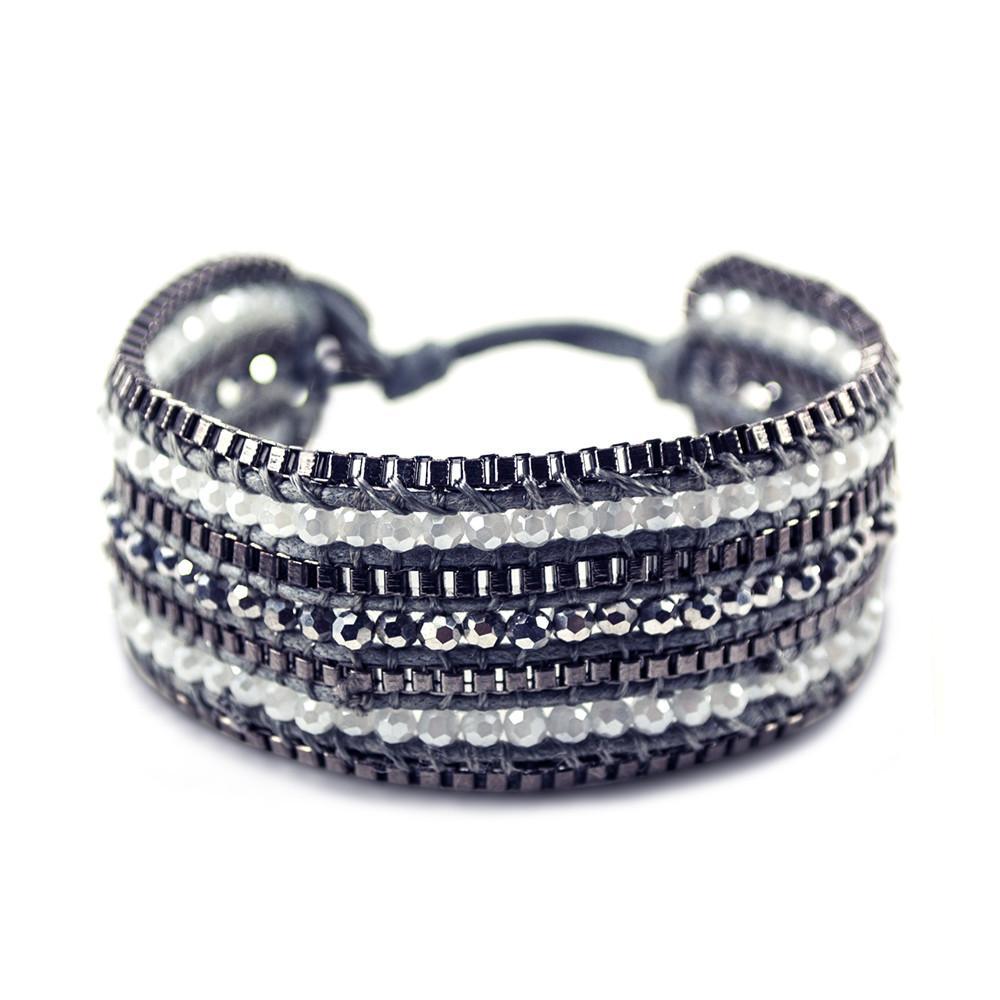 ClaudiaG Looped Bracelet- Coal