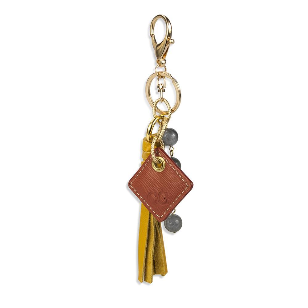 ClaudiaG Lucca Bag Charm- Yellow