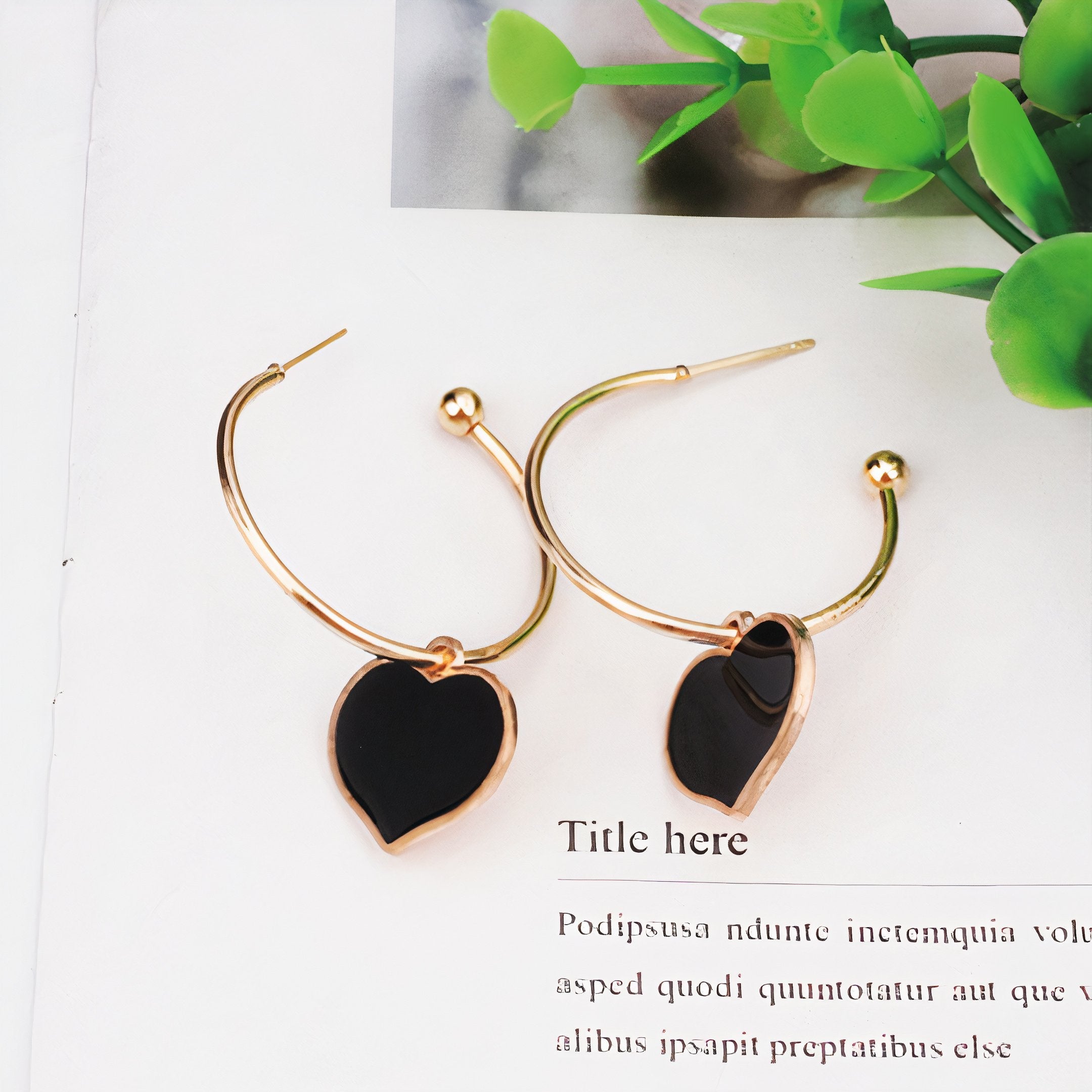 ClaudiaG My Love Earrings