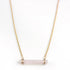 ClaudiaG Quartz Cylinder Necklace