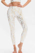 ClaudiaG Animal Print Slim Sports Pants