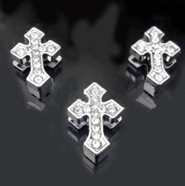 ClaudiaG PavÃƒÆ’Ã‚Â© Arrowed Cross -Silver Charm