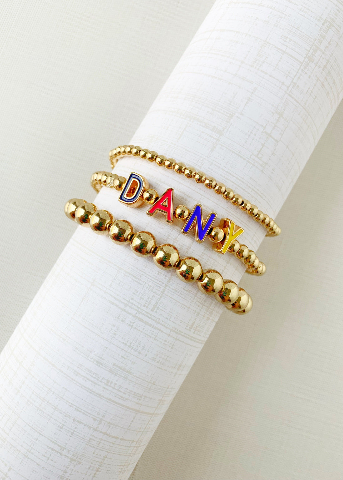 ClaudiaG Personalized Stack Bracelet