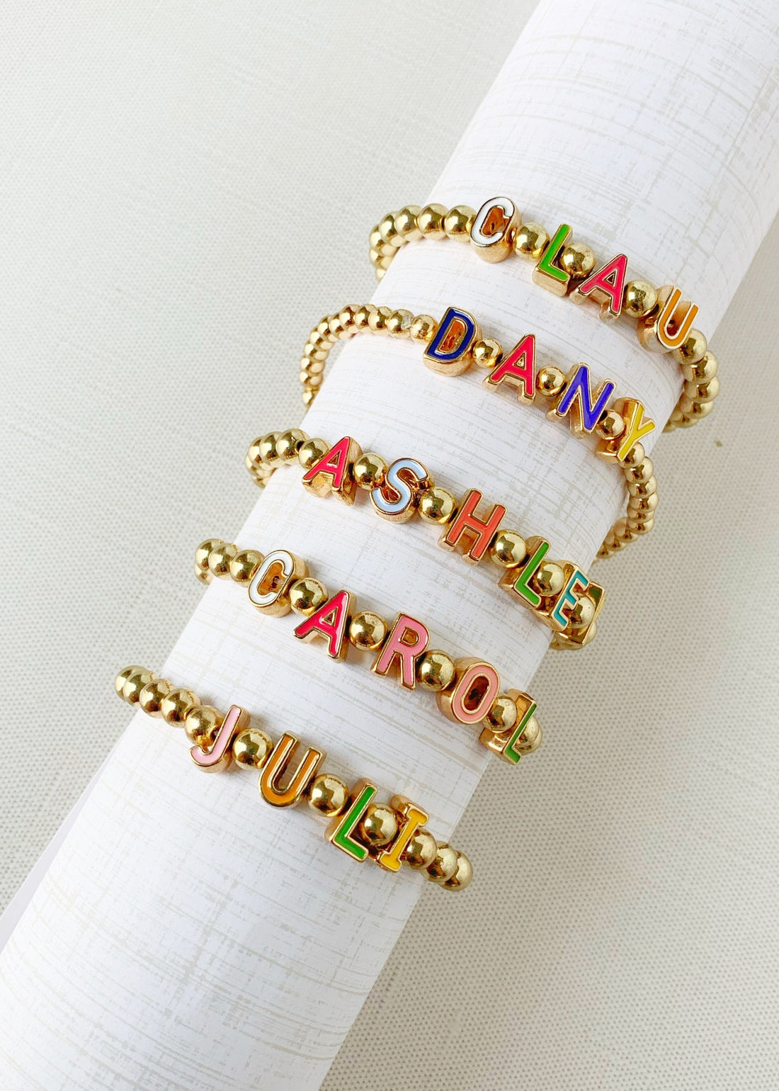 ClaudiaG Personalized Stack Bracelet