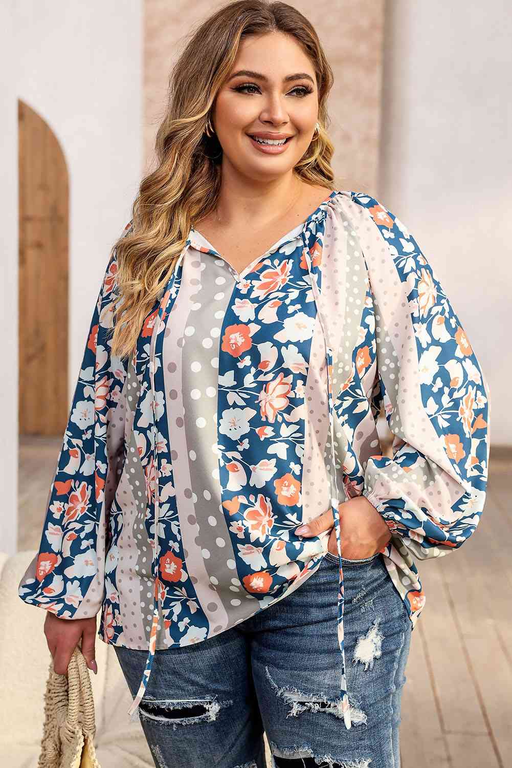 ClaudiaG Plus Size Irene Top