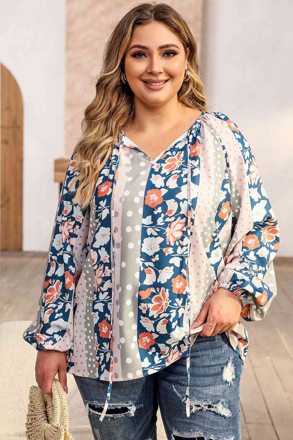 ClaudiaG Plus Size Irene Top