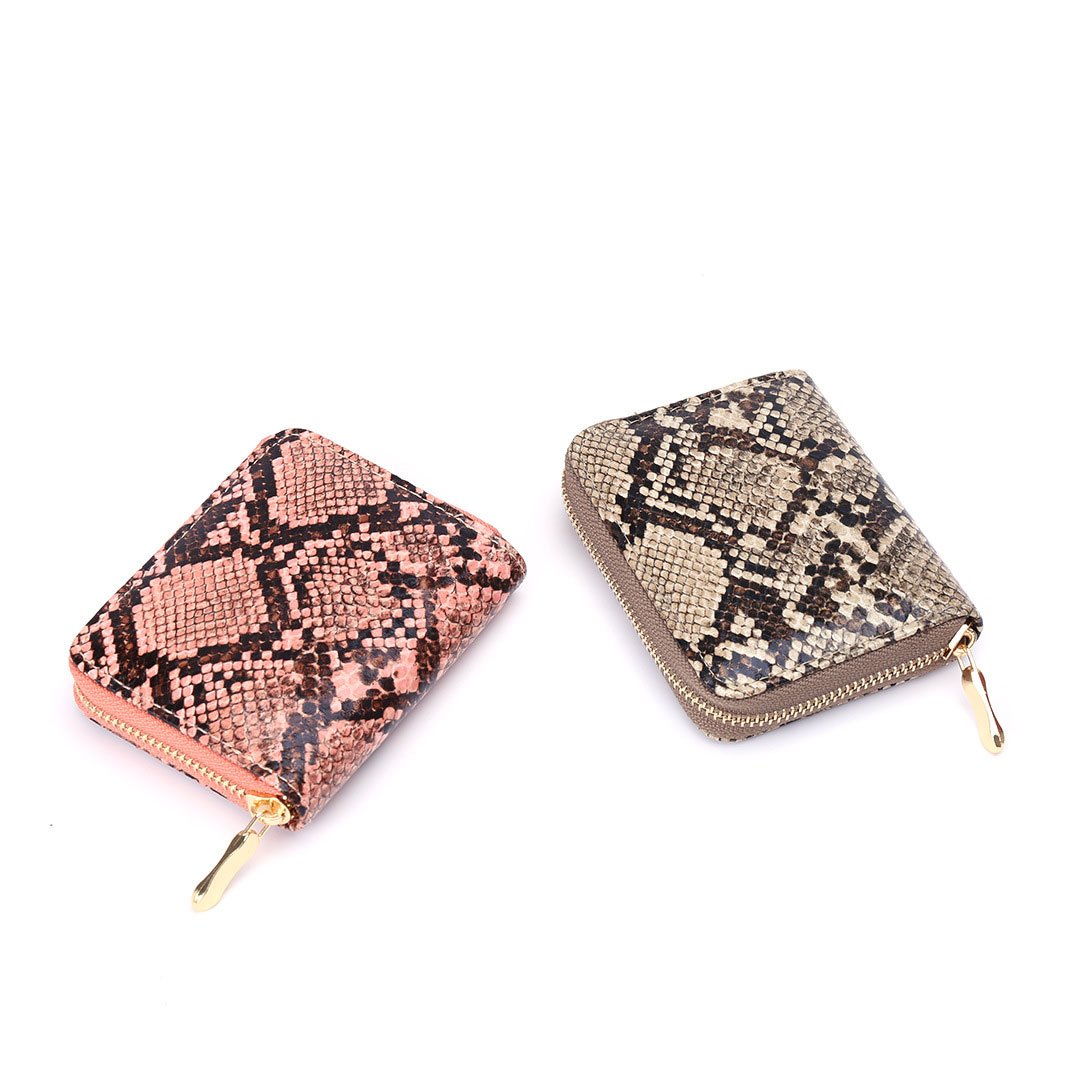 ClaudiaG Python Zipper Wallet