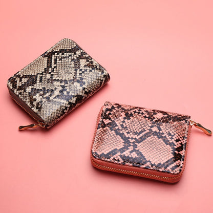 ClaudiaG Python Zipper Wallet