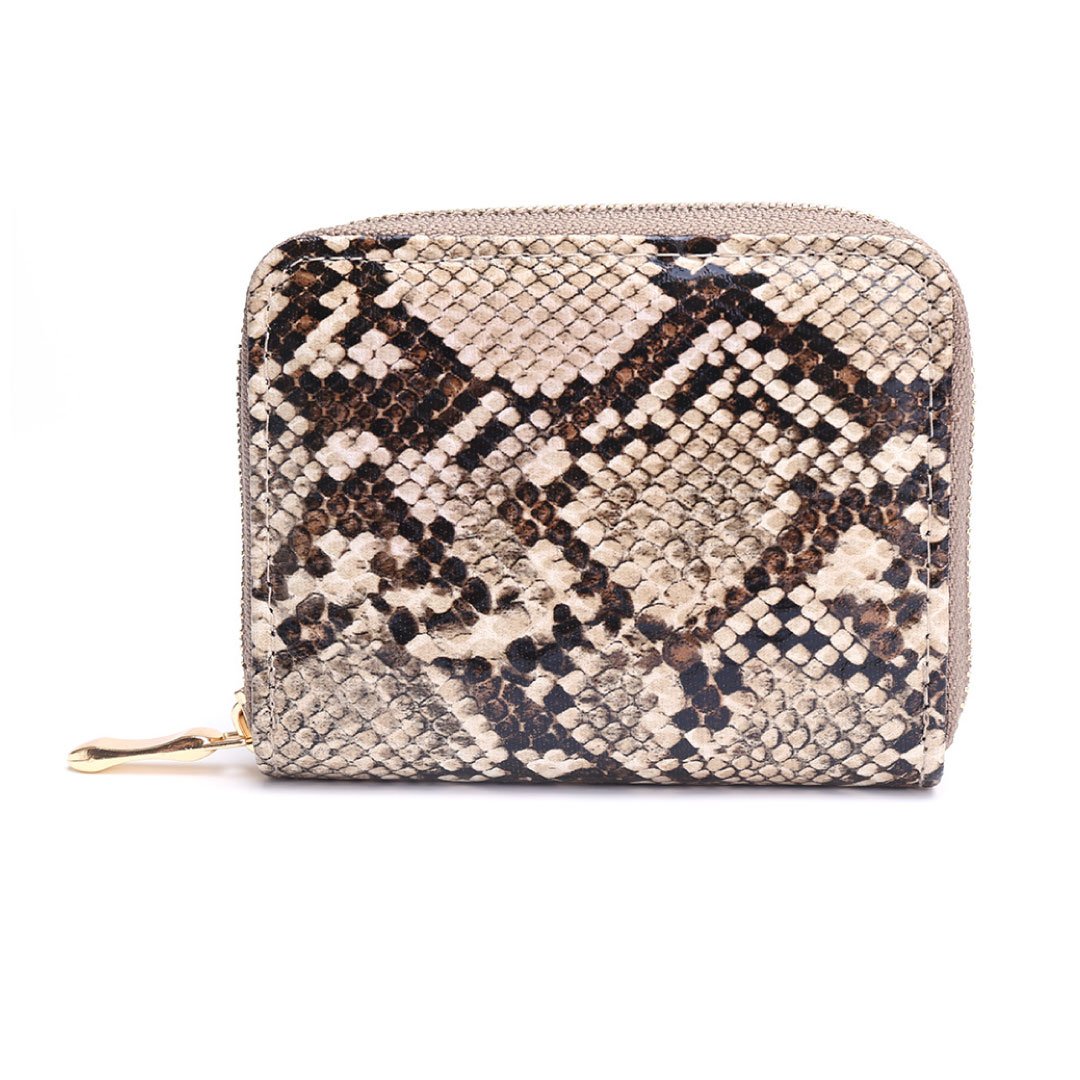 ClaudiaG Python Zipper Wallet