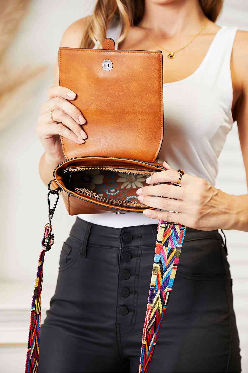 ClaudiaG Sammy Wide Strap Crossbody