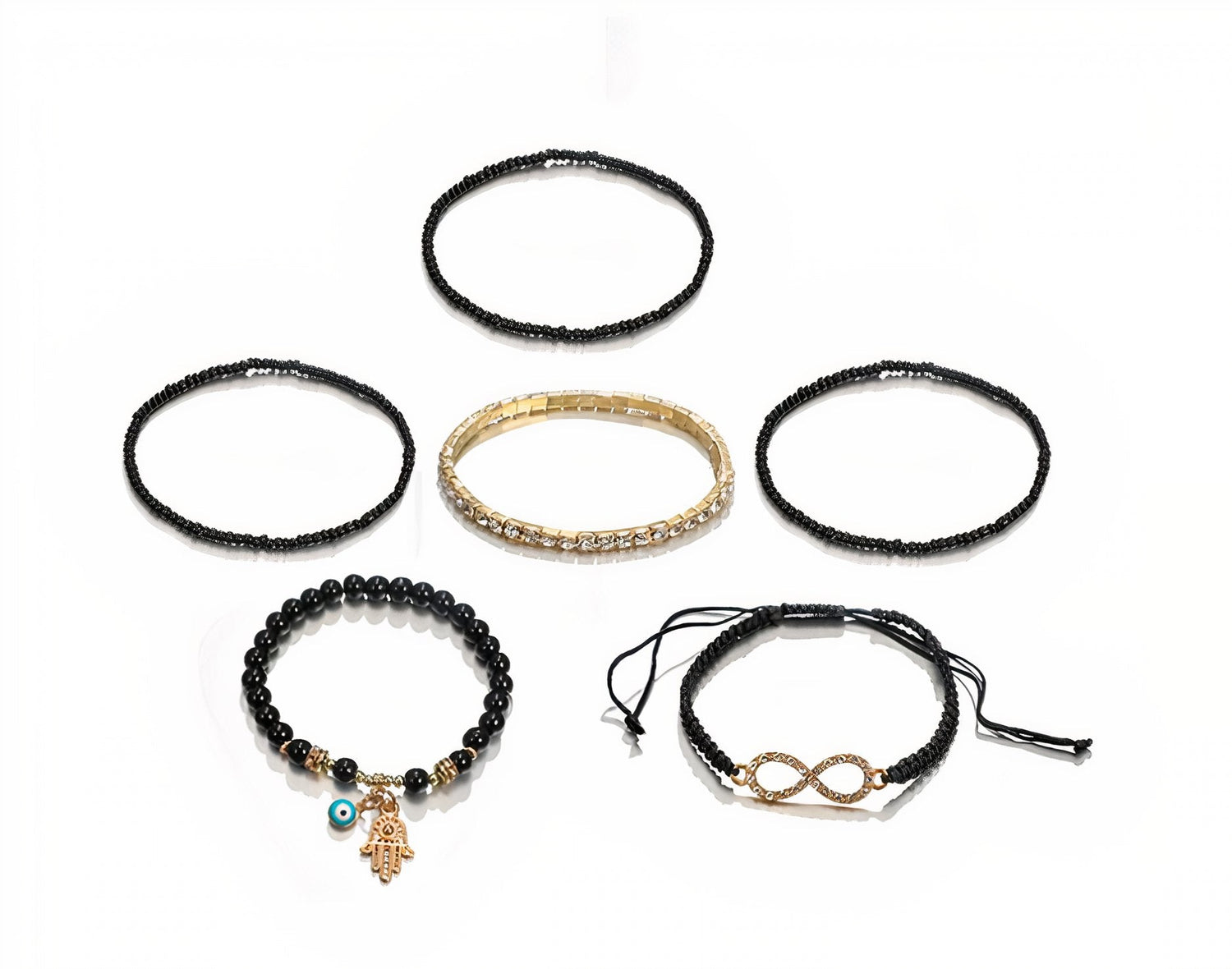 ClaudiaG Stacked Bracelet Set 