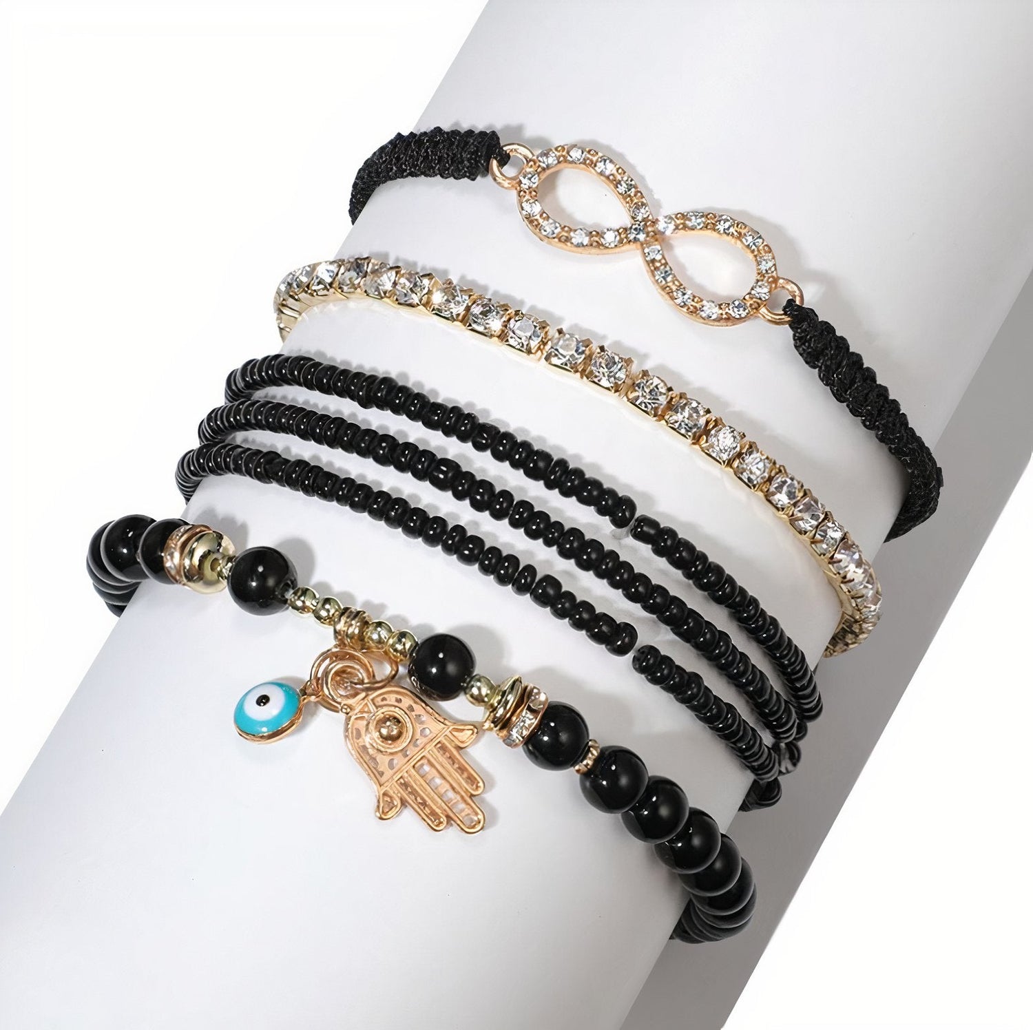 ClaudiaG Stacked Bracelet Set 