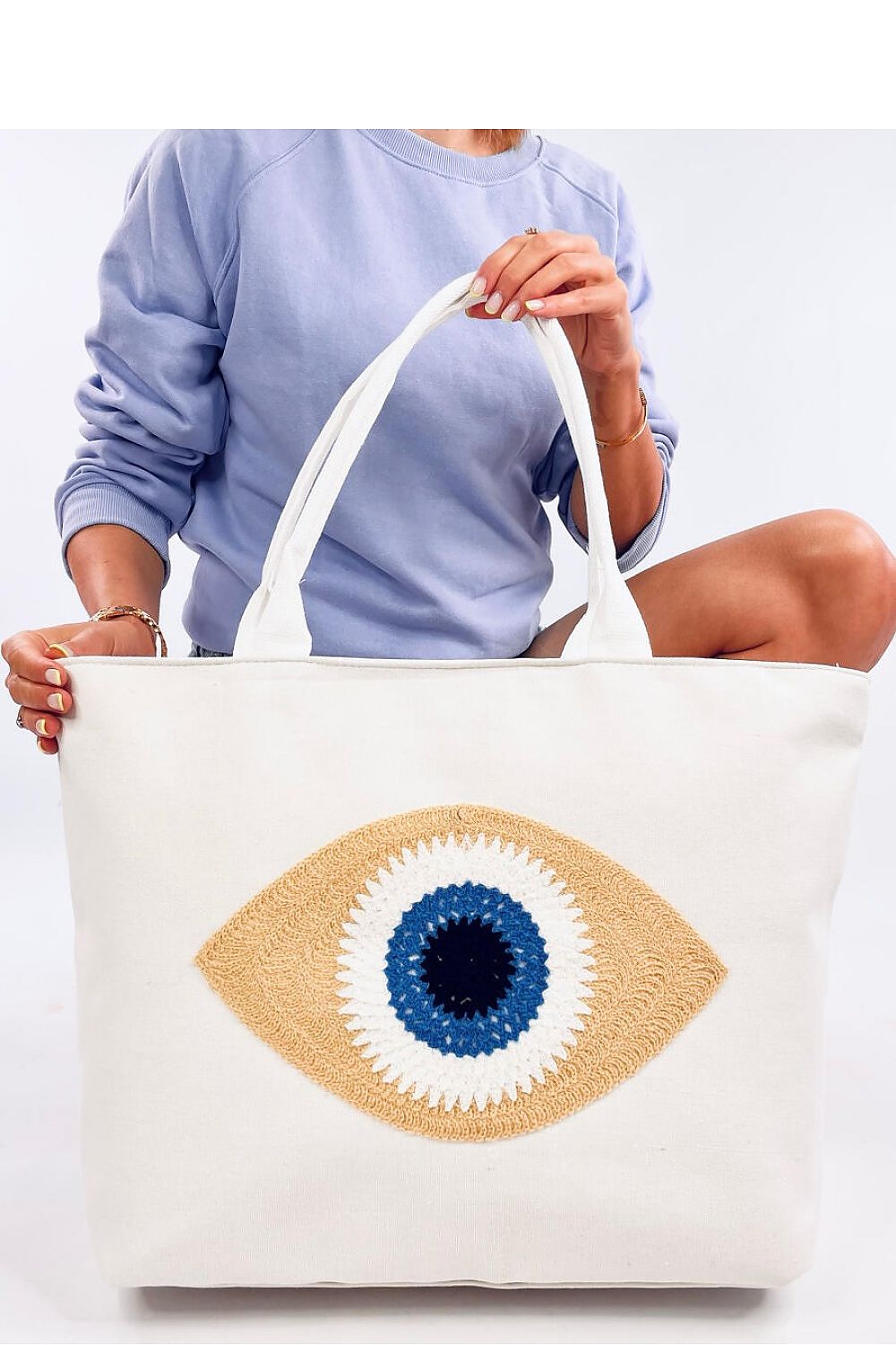 Beach bag Inello- White