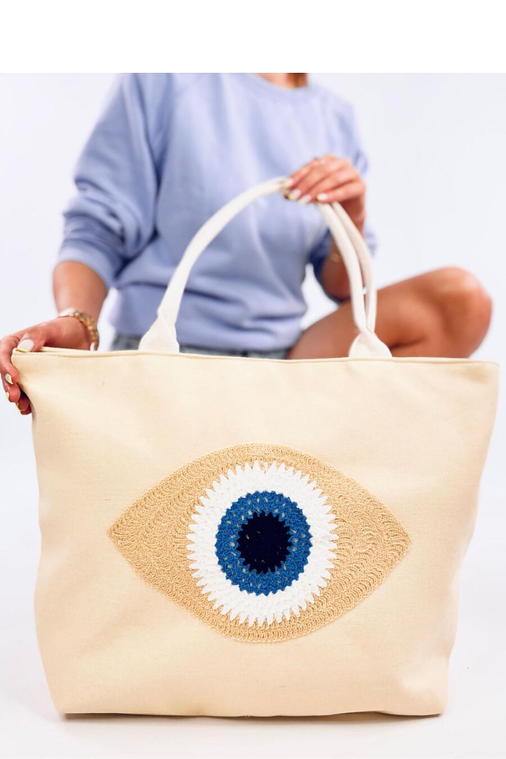 Beach bag Inello- Off White